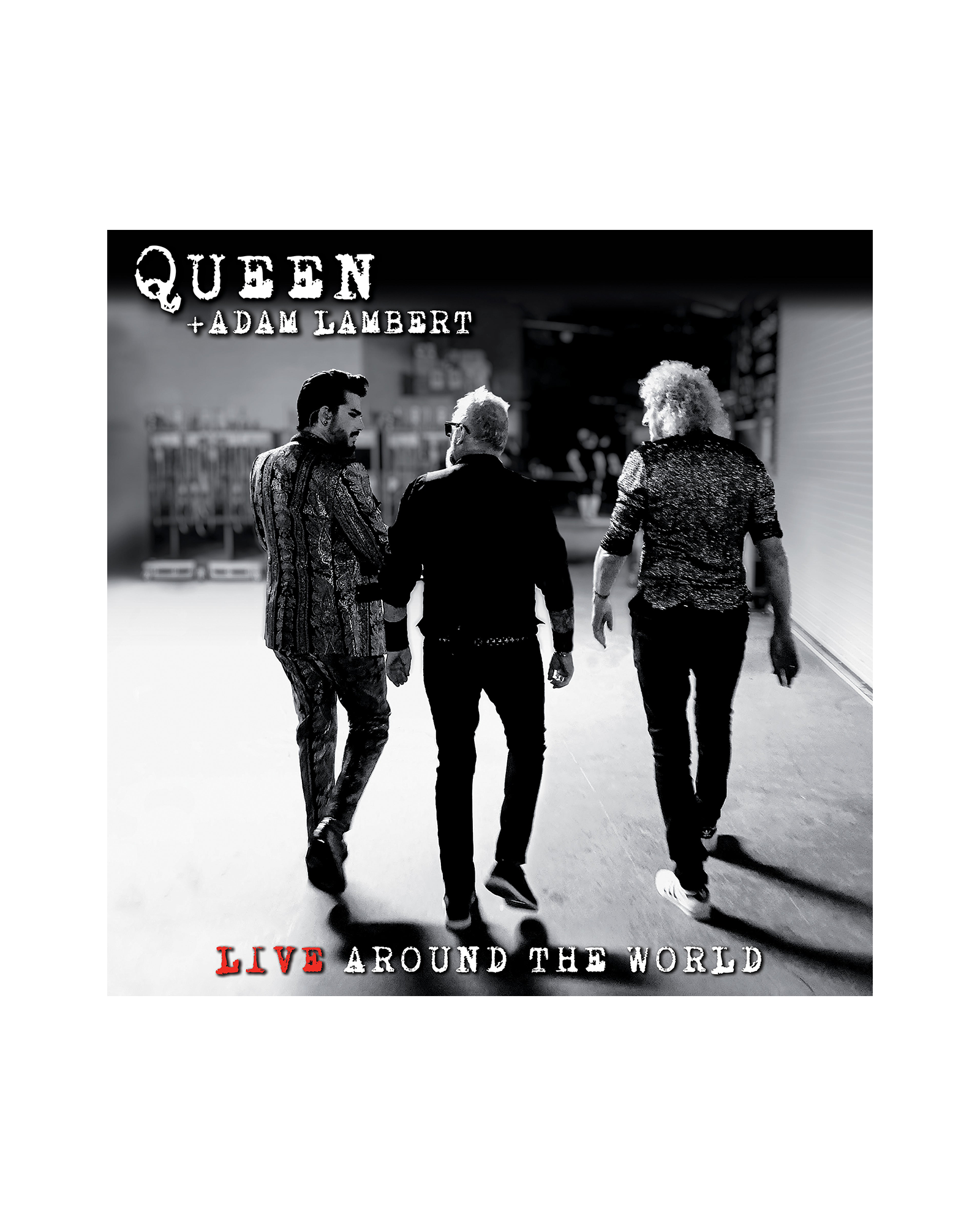 欧2LP Queen + Adam Lambert Live Around The World 00602507454654 EMI 未開封 /00460 Queen + Adam Lambert – Live Around The World – 2 x Vinyl (LP
