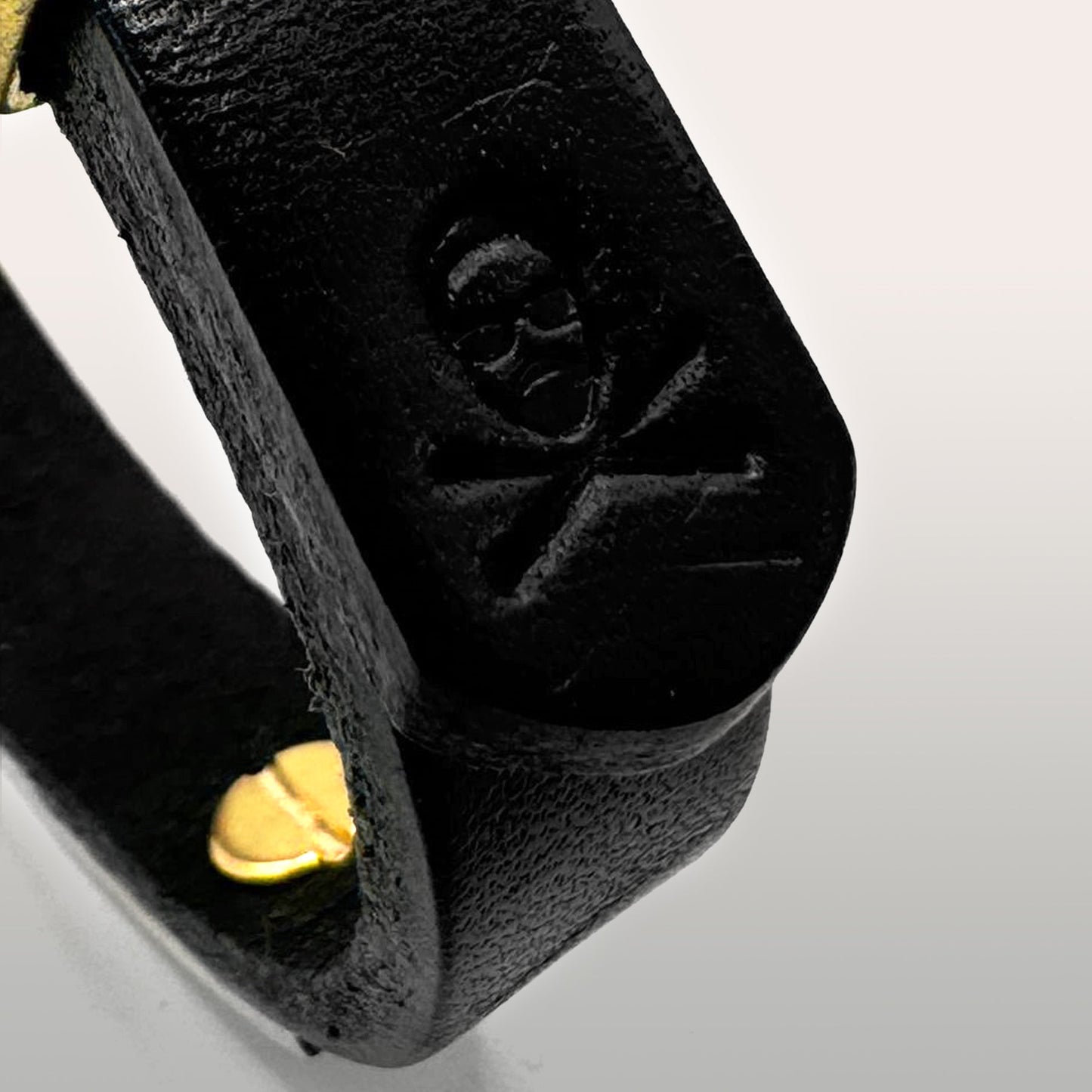 Roger Taylor - Taylored Of London Cymbal Leather Bracelet