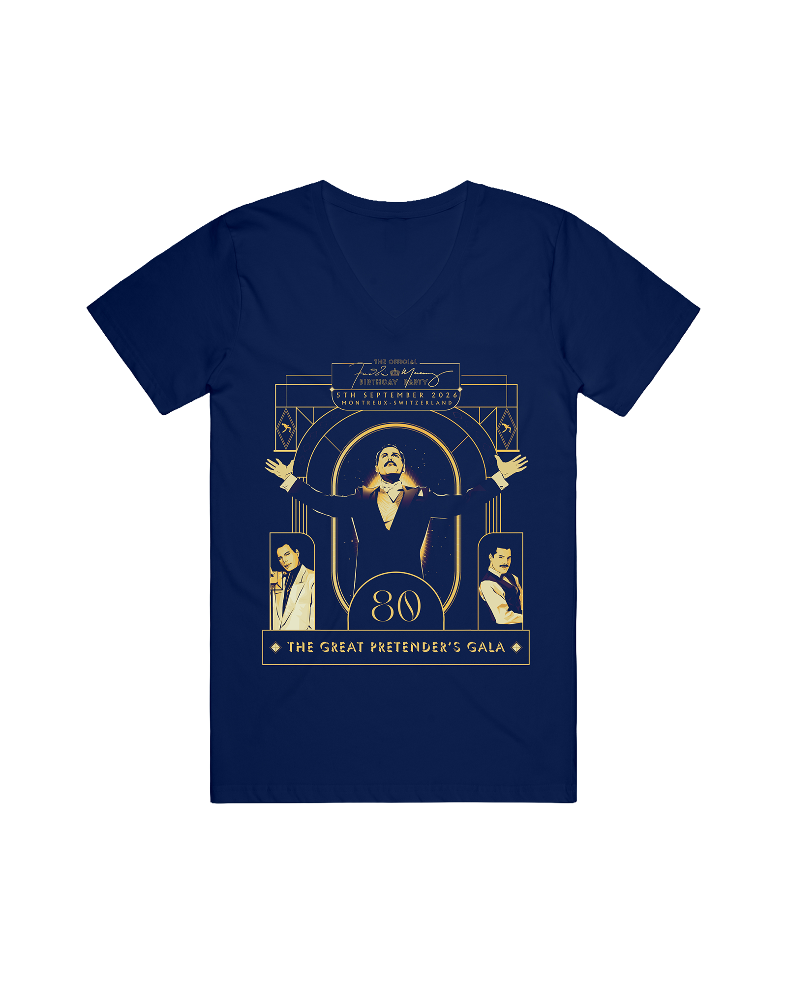 Freddie Mercury 2026 Official Birthday Party | Event T-Shirt