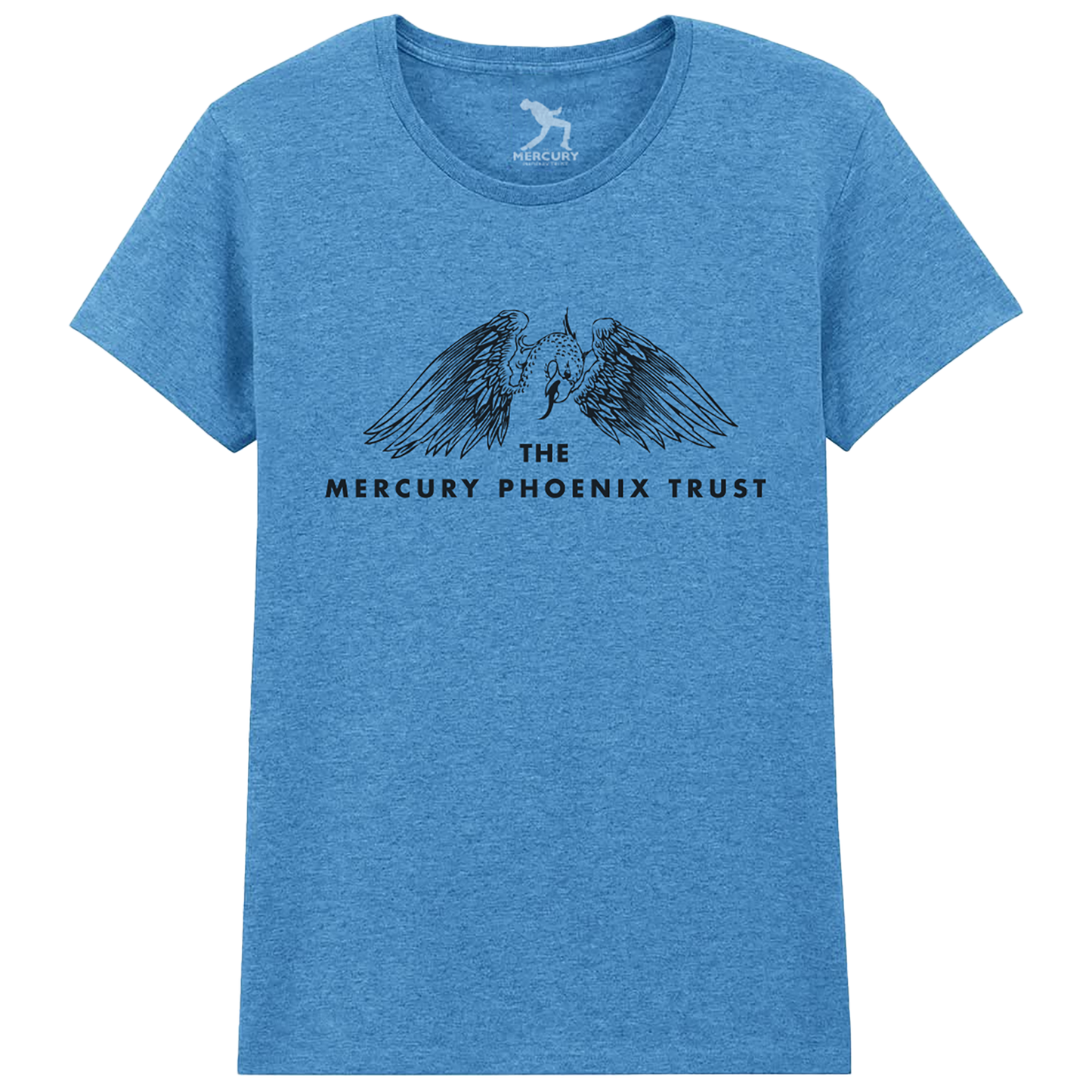 Mercury Phoenix Trust | Vintage Logo Sapphire Ladies T-Shirt