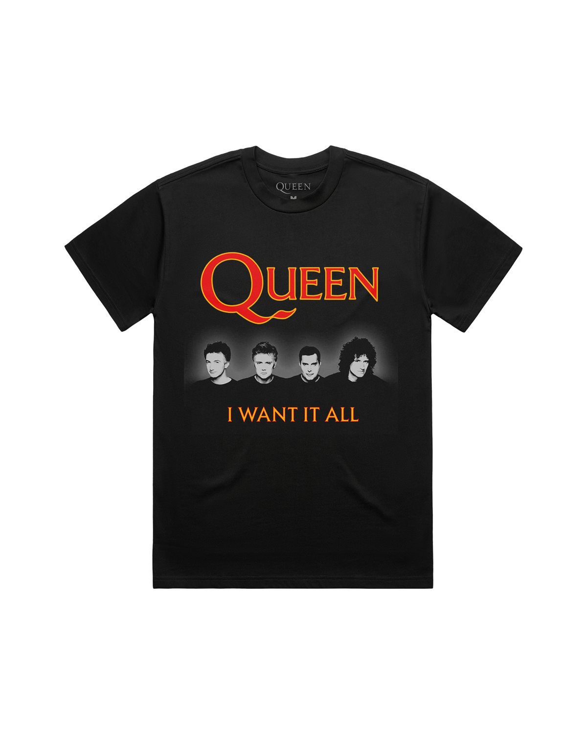 The Miracle I Want It All Portraits | Black T-Shirt