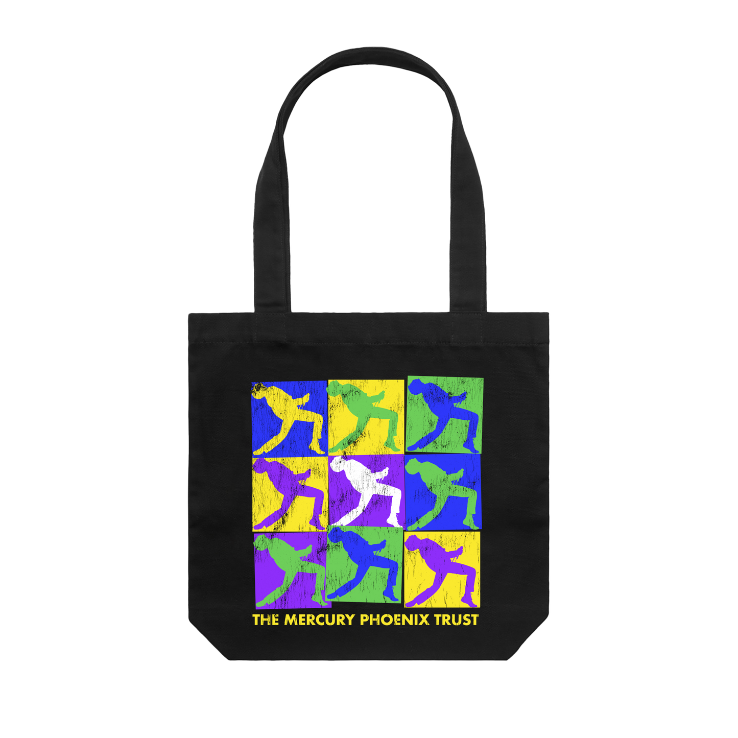 Mercury Phoenix Trust | Pop Art Black Tote Bag