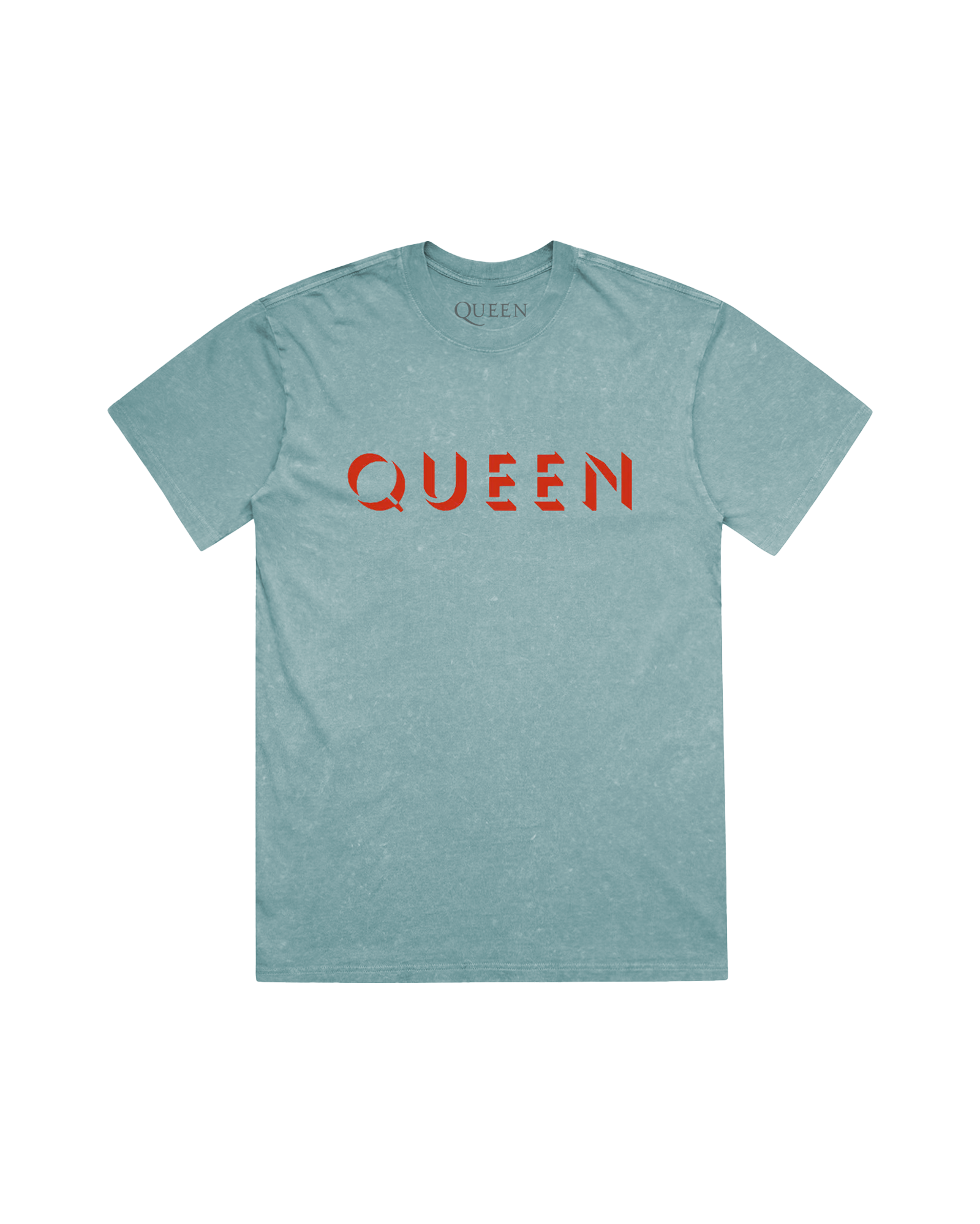 We Will Rock You Stone Wash Green T-Shirt