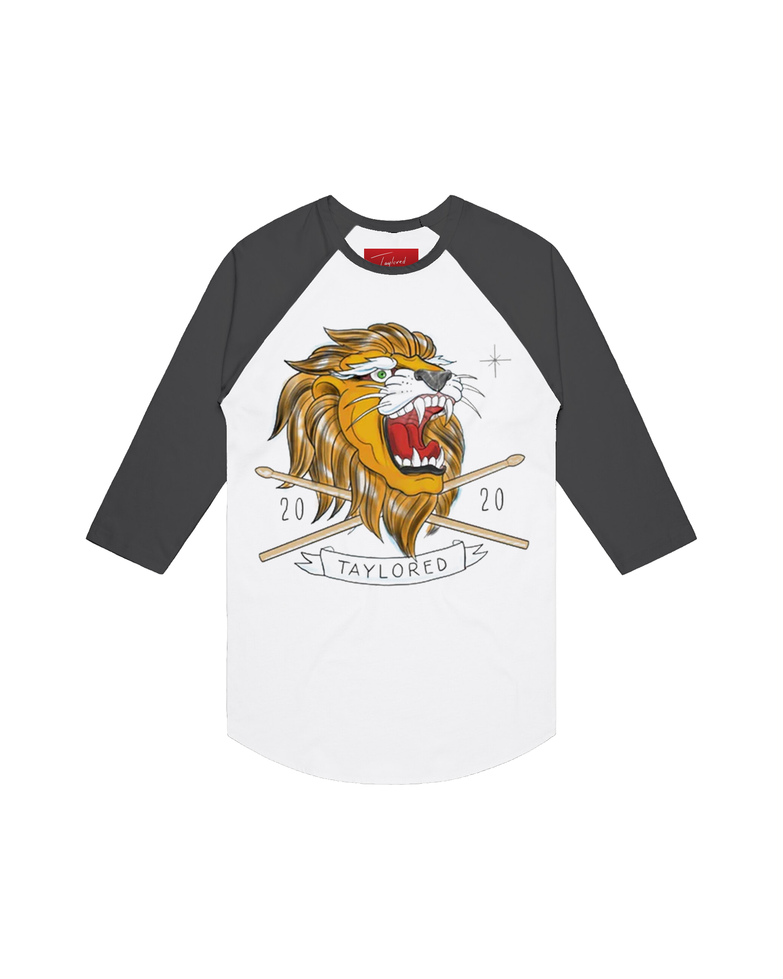 2020 Lion | Grey Baseball Shirt