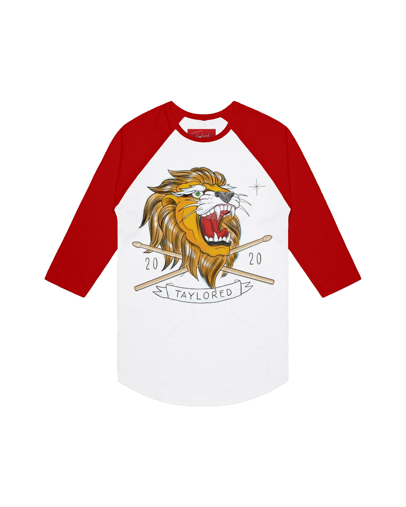 2020 Lion | Red Baseball Shirt