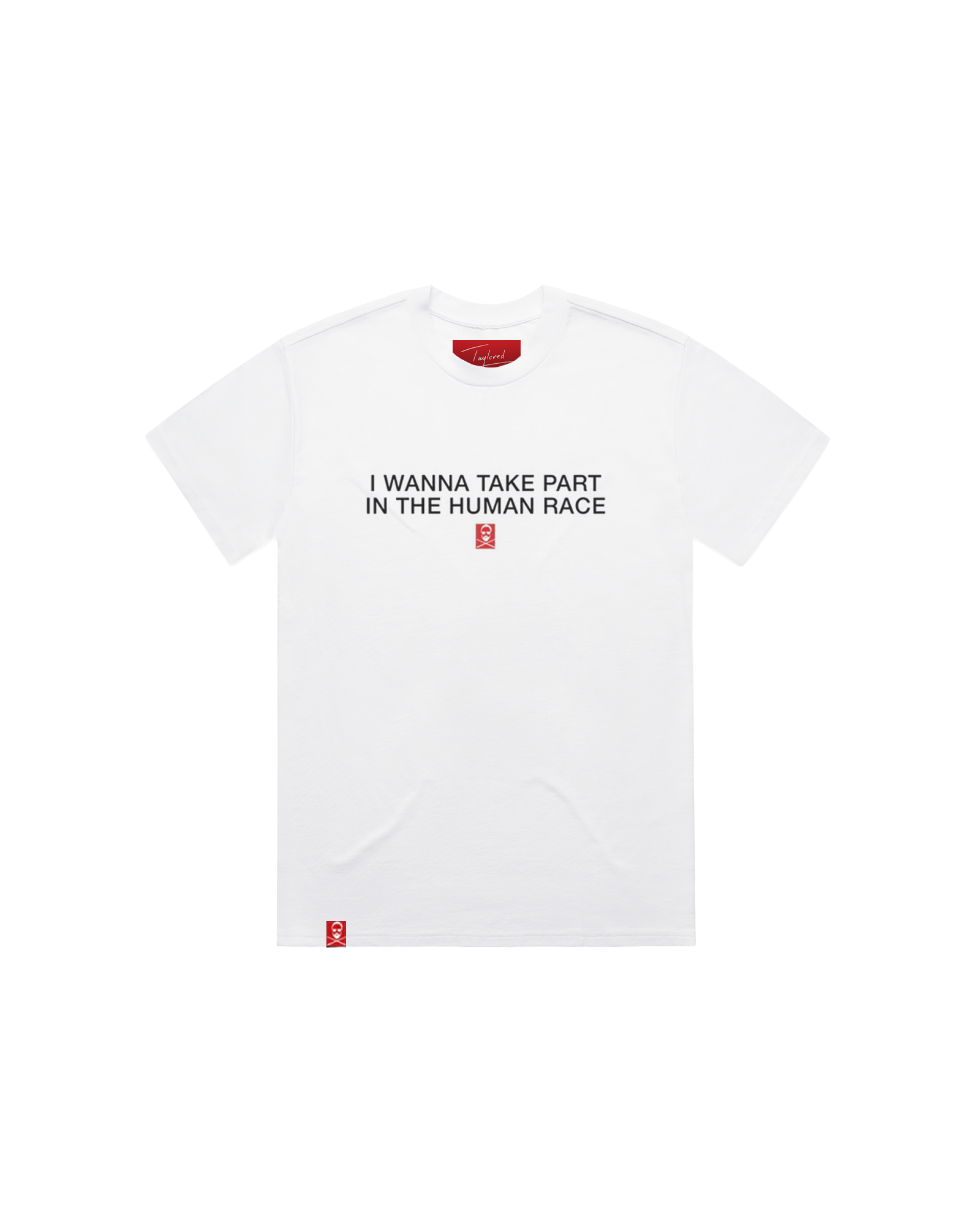I Wanna Take Part | White T-Shirt