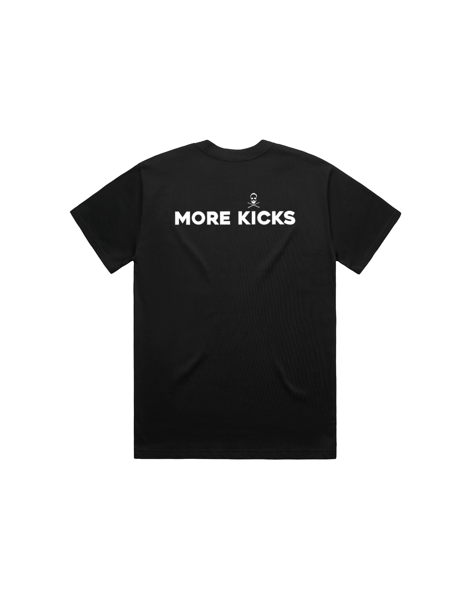 More Kicks | Black T-Shirt.
