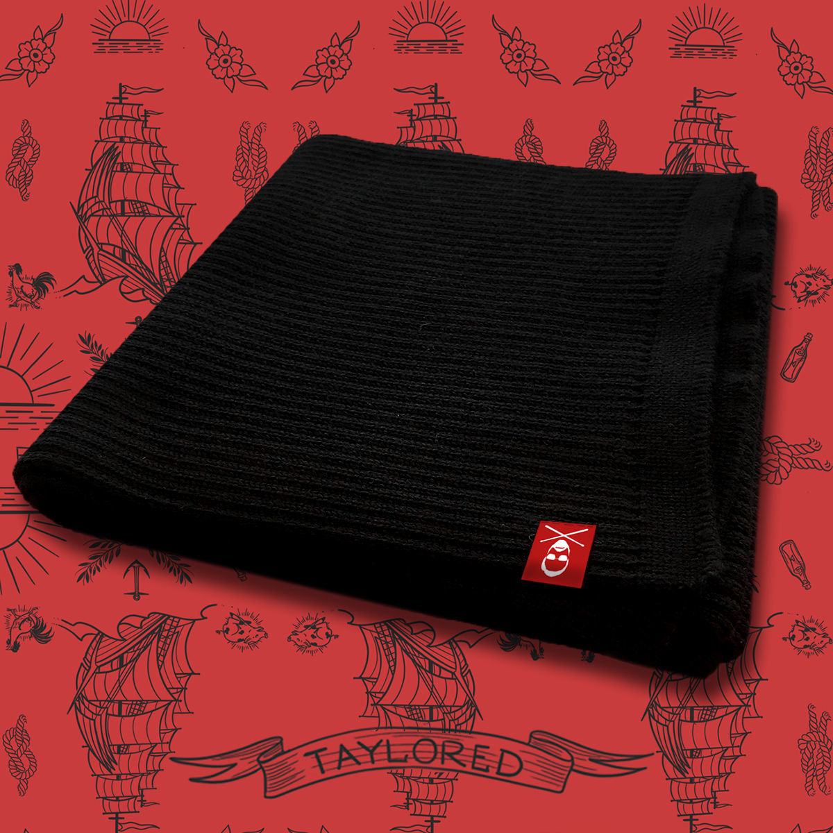 Roger Taylor - 'Taylored' Merino Wool Scarf