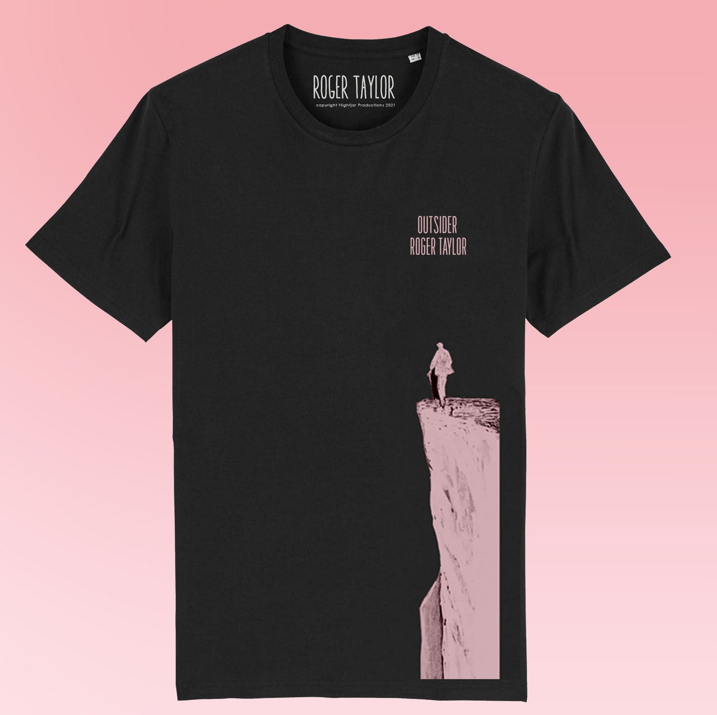 Roger Taylor - Outsider Black Tee