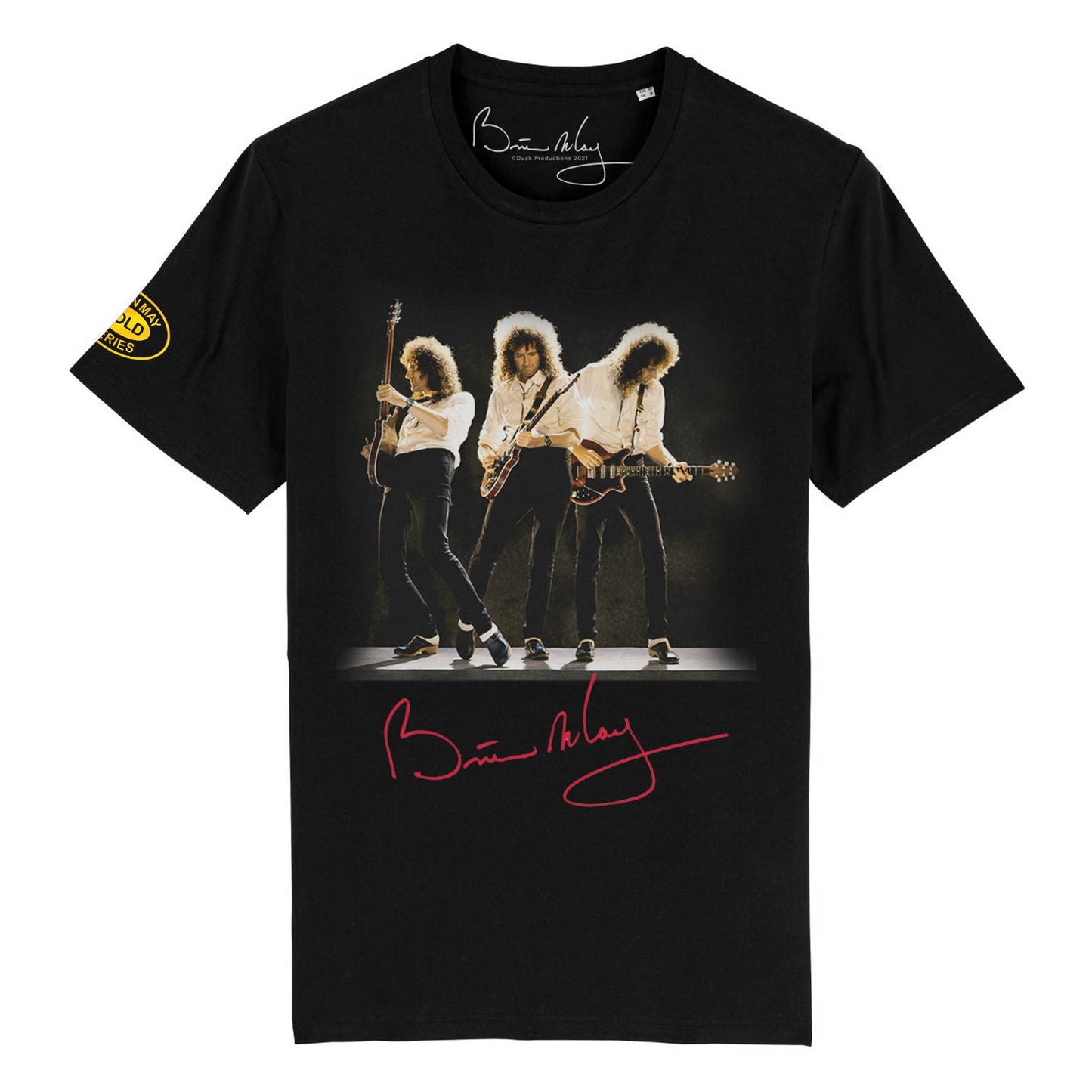Brian May - Back To The Light Front / Back Print Black