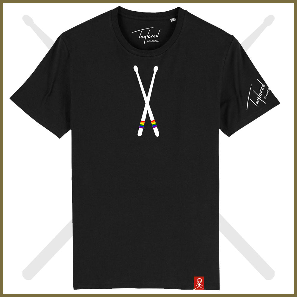 Roger Taylor - 'Taylored' Rainbow Sticks Black