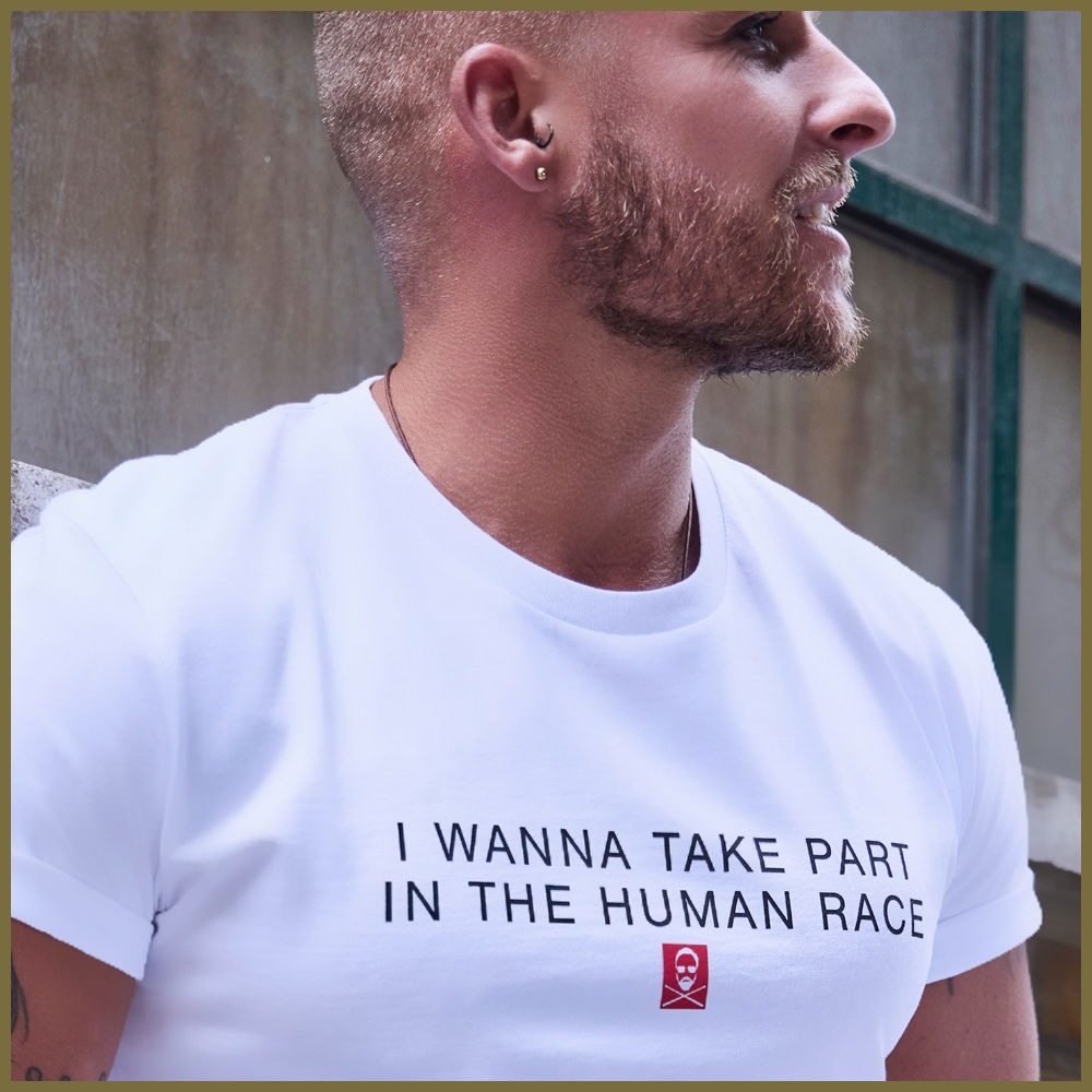 Roger Taylor - 'Taylored' I Wanna Take Part White