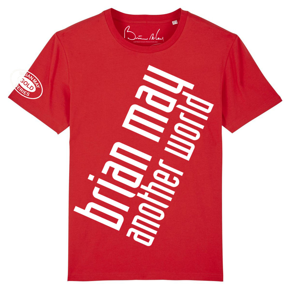 Brian May - Another World Brian May Red Logo