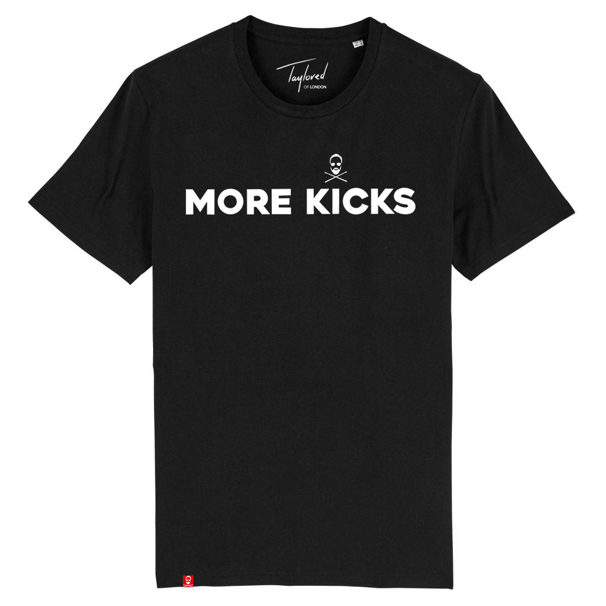 Roger Taylor - More Kicks Black T-Shirt.