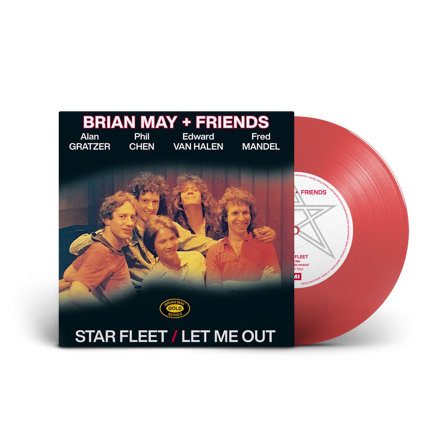 Brian May - Star Fleet: Red Vinyl 7" Single