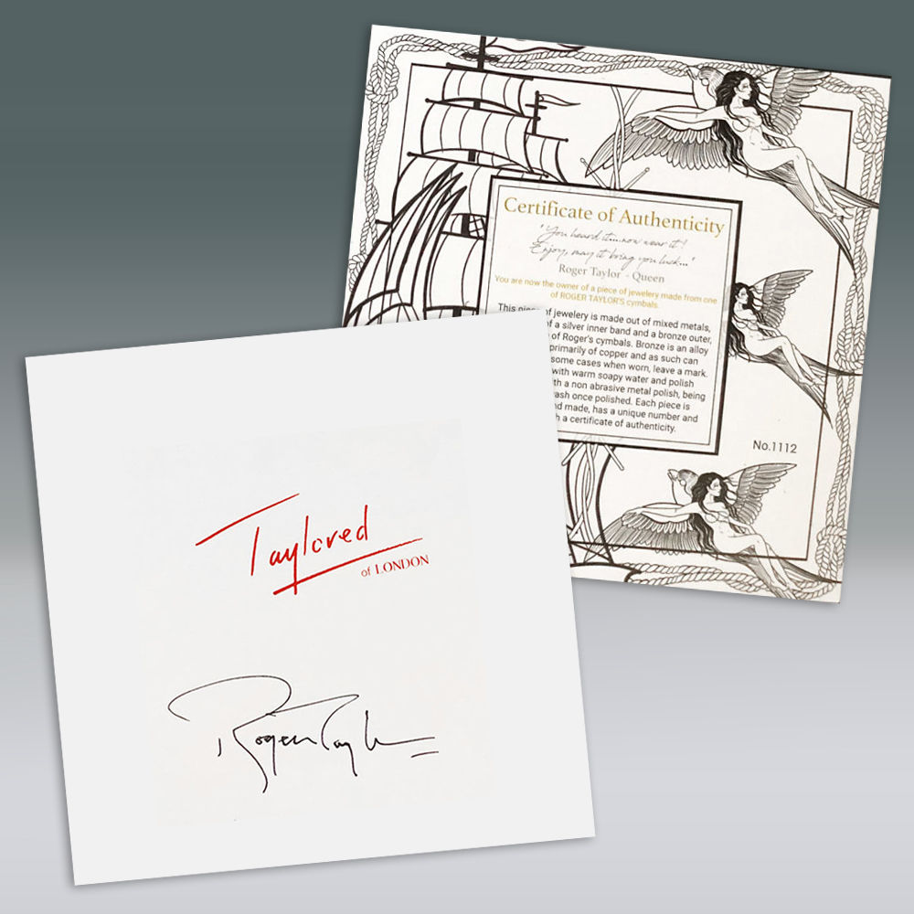 Roger Taylor - 'Taylored' Spinner Cymbal Ring