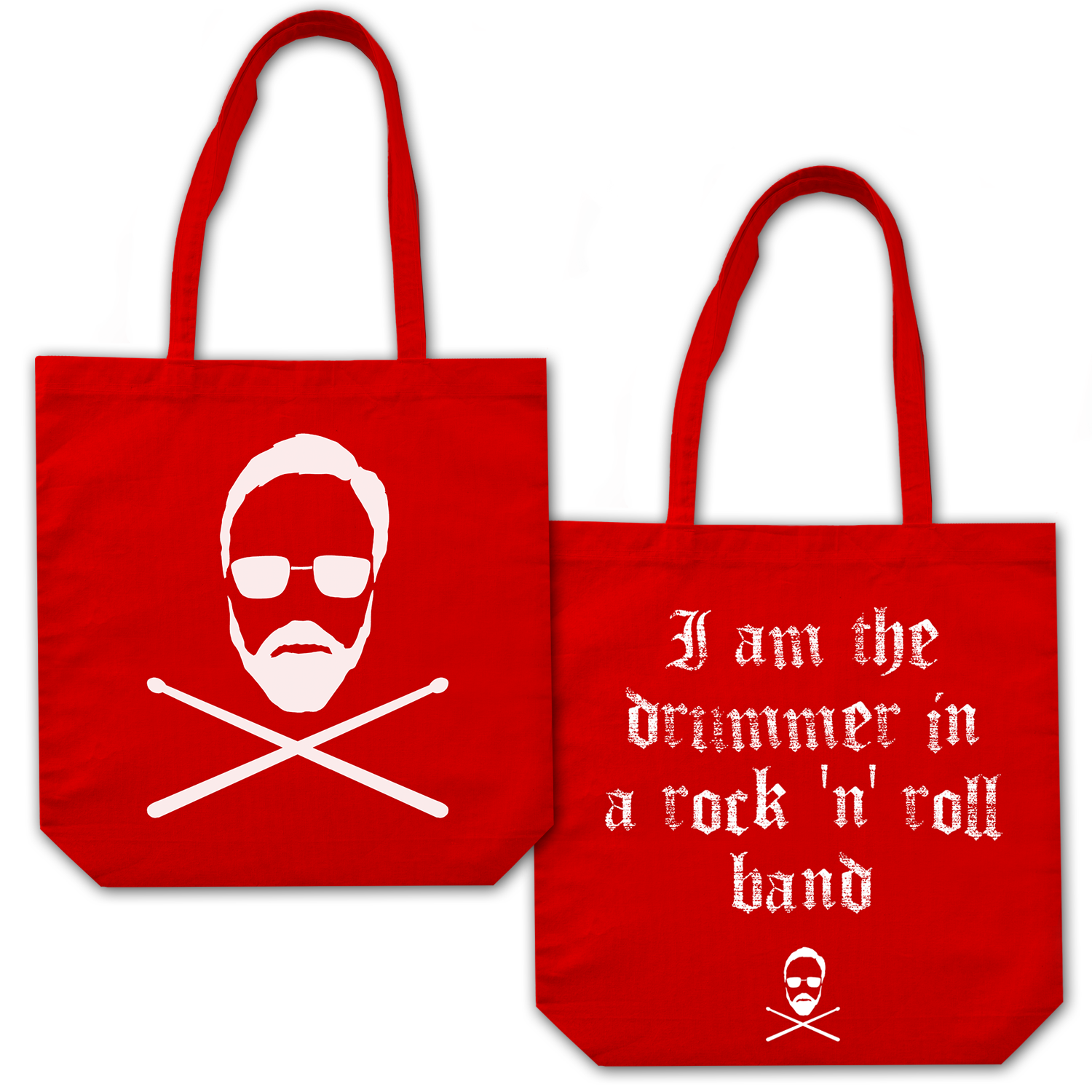 Roger Taylor - 'Taylored' Tote Bag Red