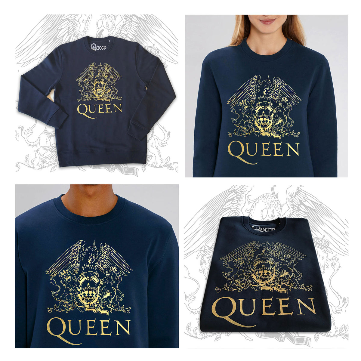 Gold Crest | Sweatshirt (French Blue)