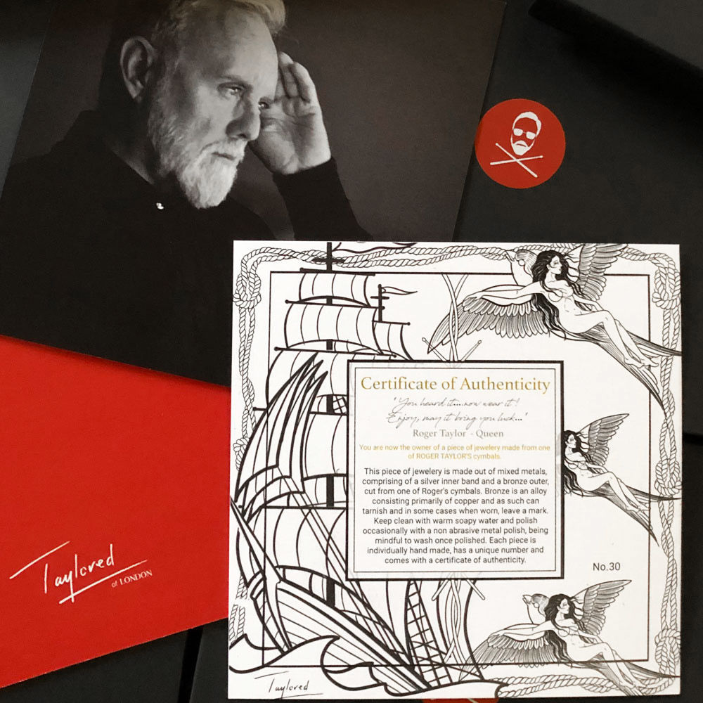 Roger Taylor - 'Taylored' Spinner Cymbal Ring
