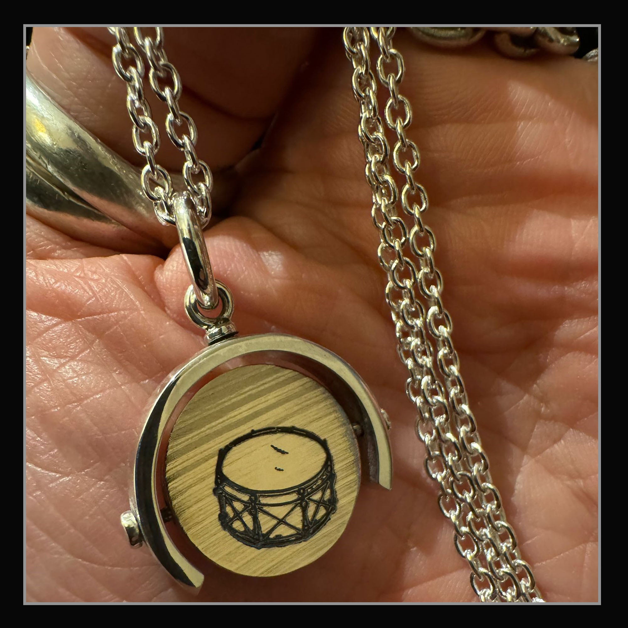 Roger Taylor - Taylored 'Drum' Spinner Pendant Second Batch.
