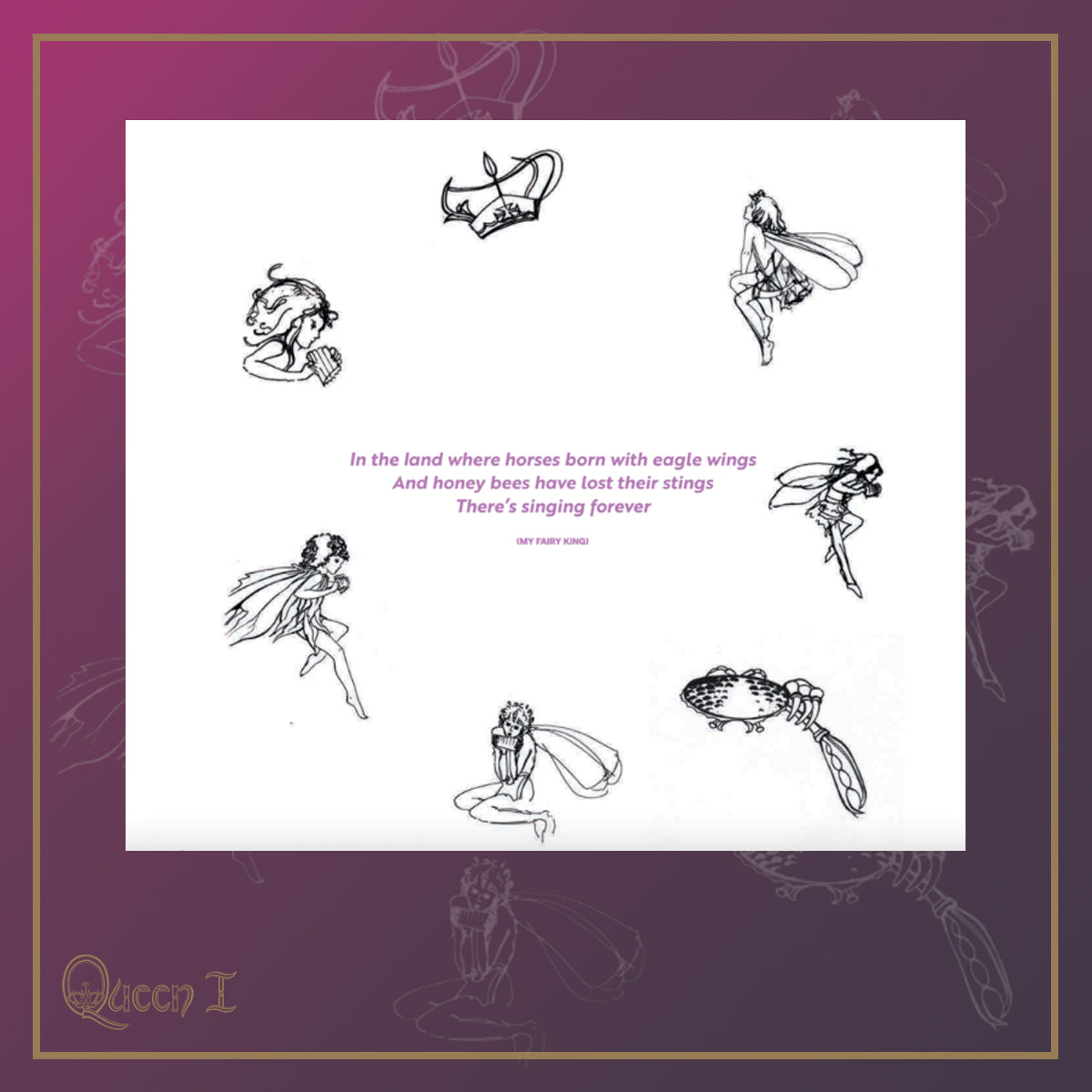 Queen 1 In The Land... Faerie's | T-Shirt