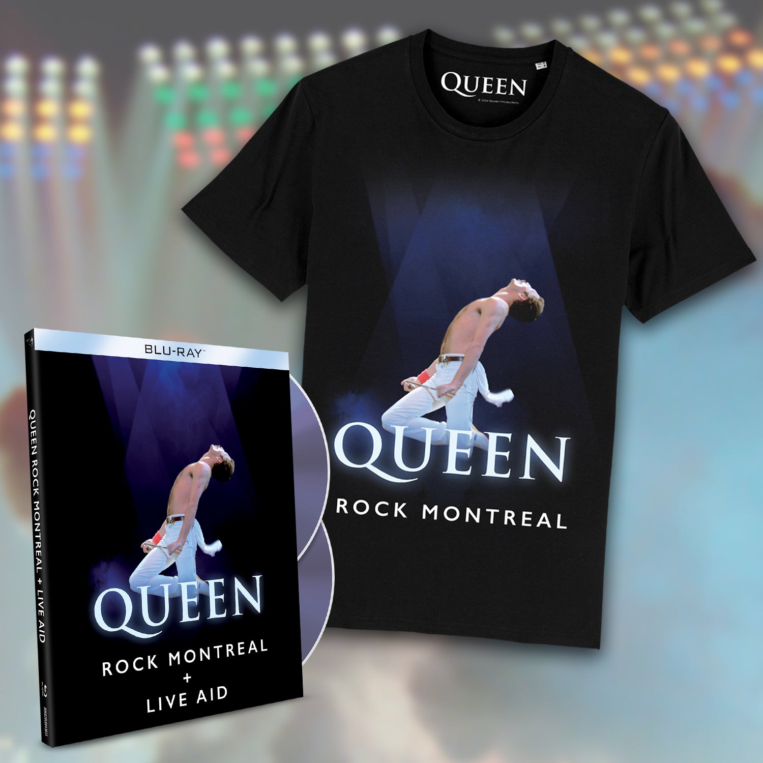 Rock Montreal Blu ray T Shirt. Queen