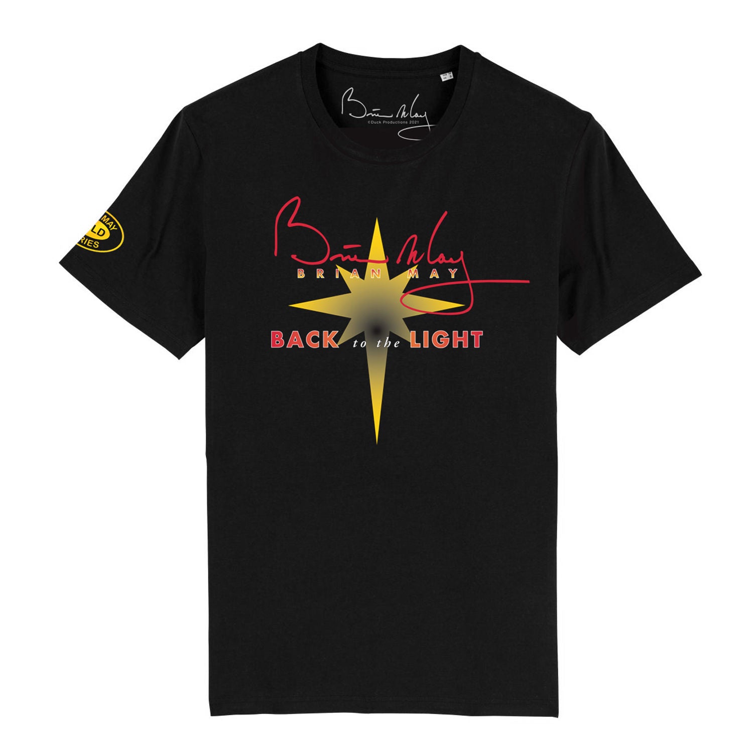 Brian May - Back To The Light Front Print Black