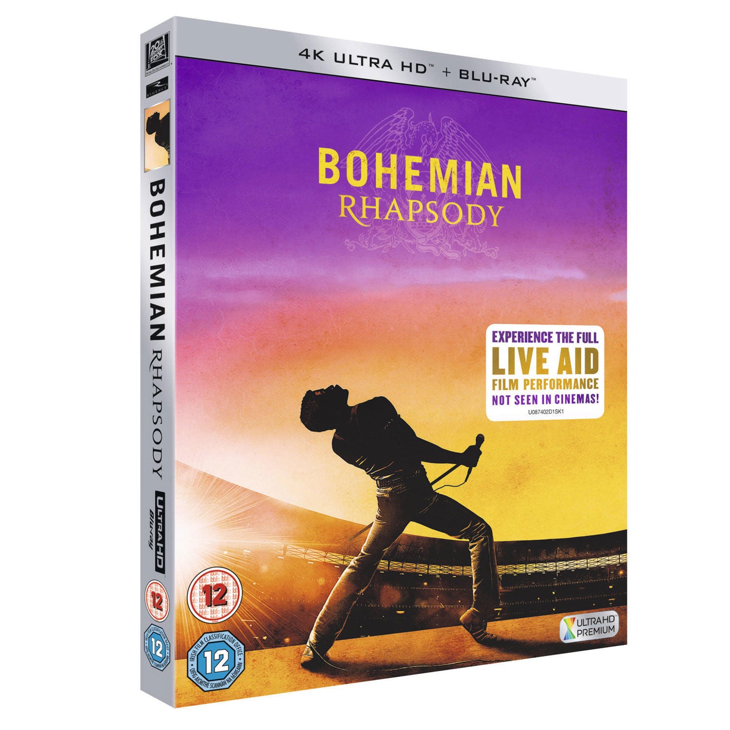 Bohemian Rhapsody The Movie Blu-ray 4K Ultra HD - Queen