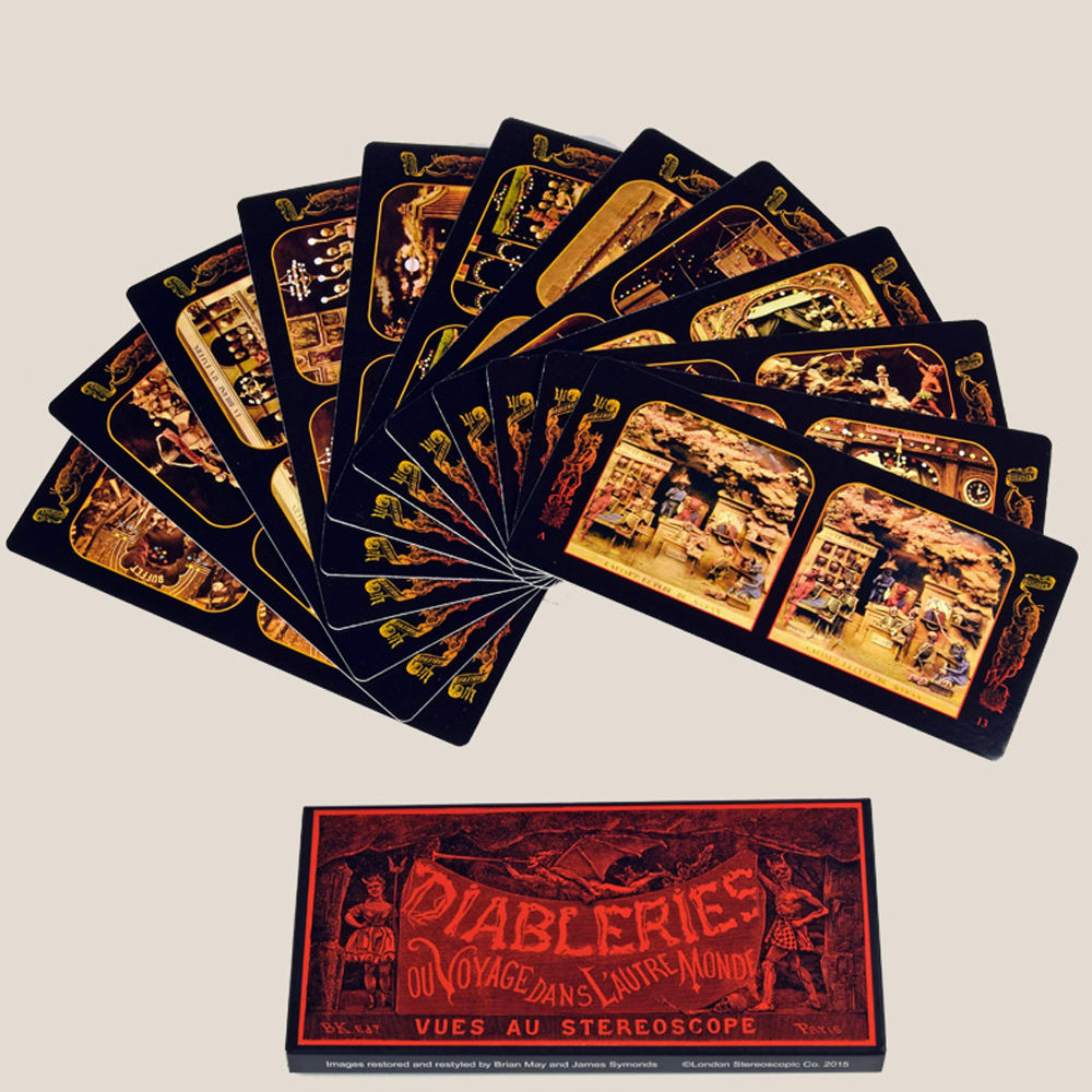 London Stereoscopic Company - Diableries Series A: Set of 12 Stereo Cards (13-24)