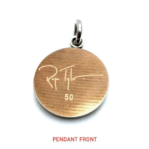 Roger Taylor - 'Taylored Signature' Cymbal Pendant