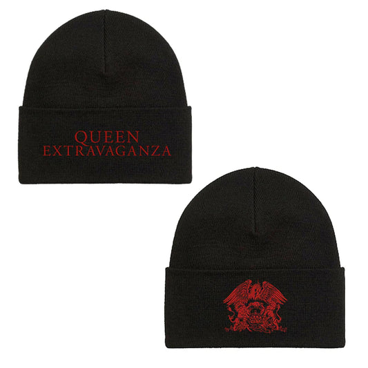 Queen Extravaganza Black Beanie '24