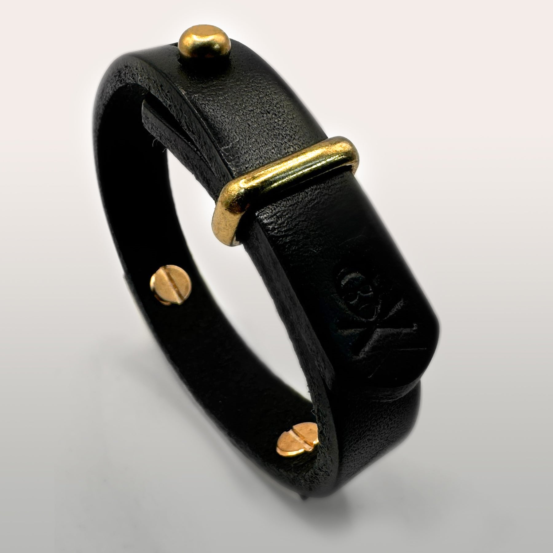 Roger Taylor - Taylored Of London Cymbal Leather Bracelet