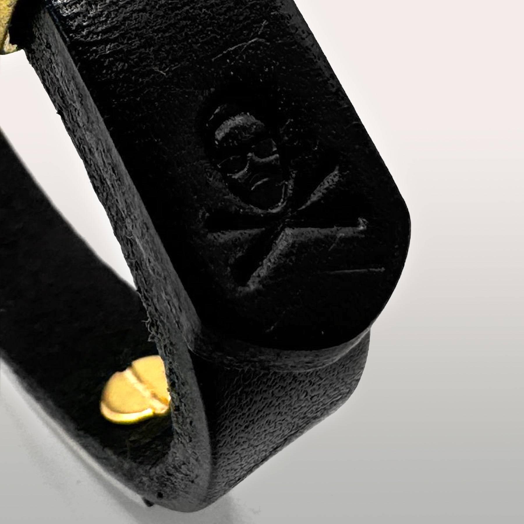 Roger Taylor - Taylored Of London Cymbal Leather Bracelet