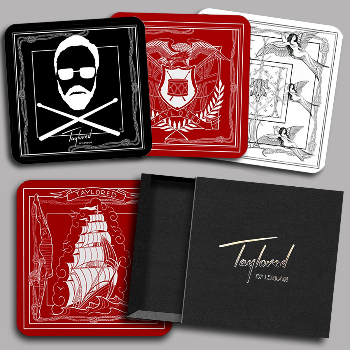 Roger Taylor - 'Taylored' Exclusive Coaster Set