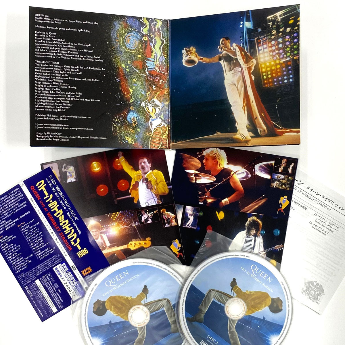 Live At Wembley Stadium Japanese CD Edition - Queen