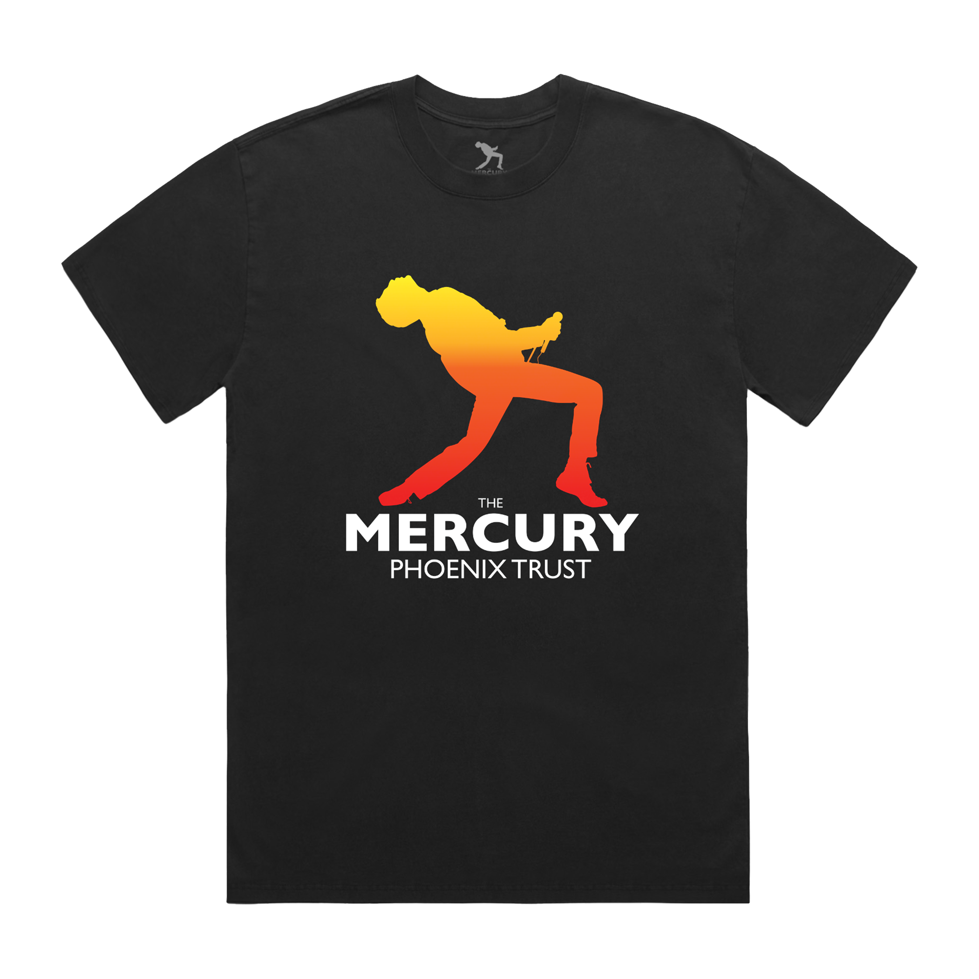 Mercury Phoenix Trust | Logo Silhouette Black T-Shirt