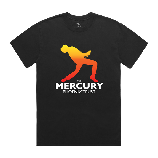 Mercury Phoenix Trust | Logo Silhouette Black T-Shirt