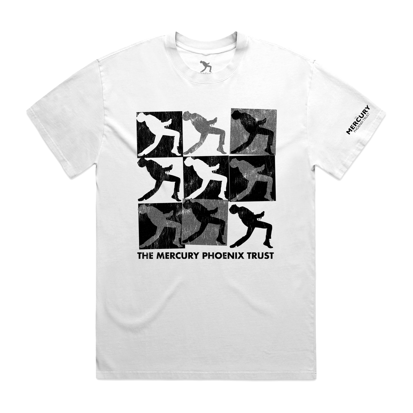 Mercury Phoenix Trust | Freddie Pop Art White T-Shirt