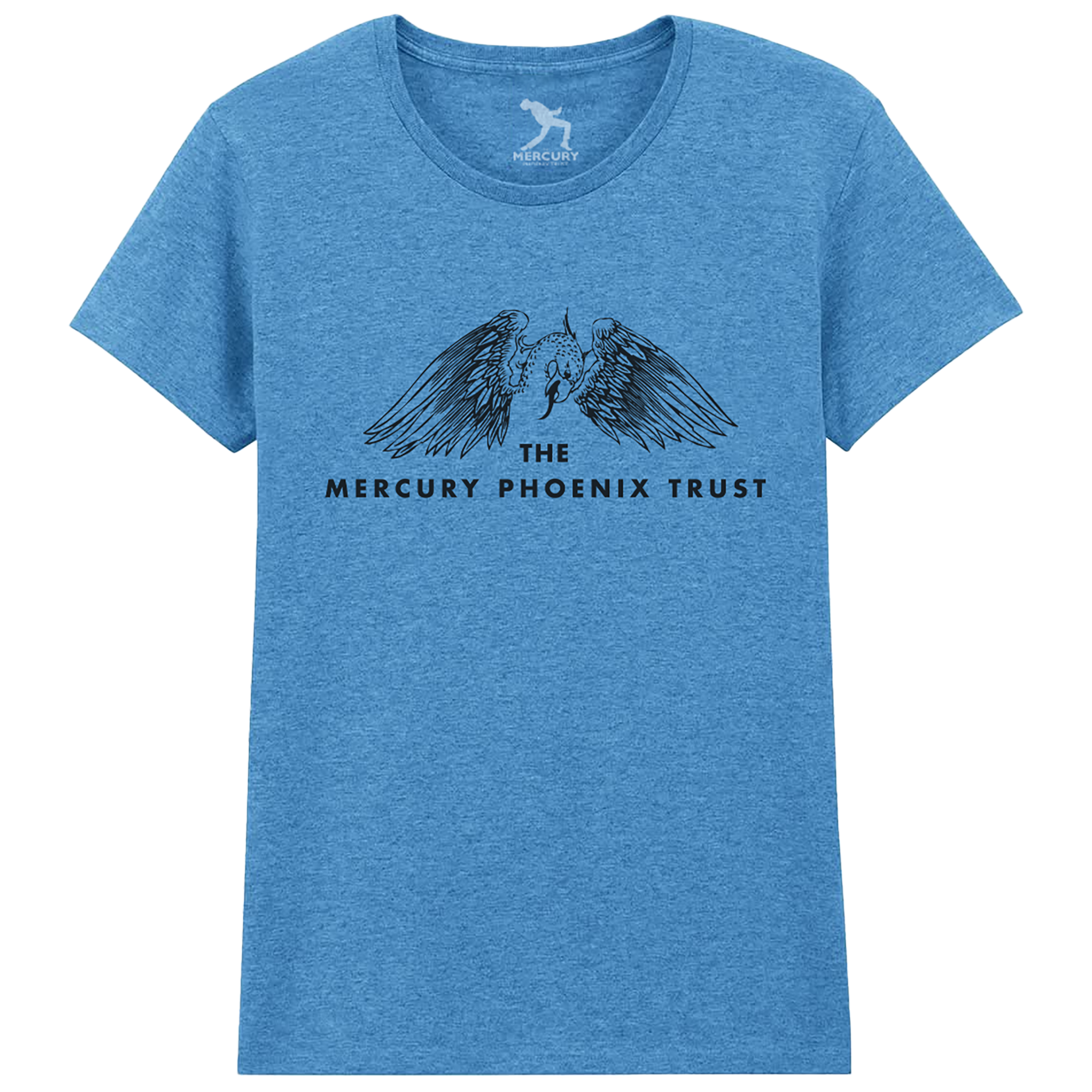 Mercury Phoenix Trust | Vintage Logo Sapphire Ladies T-Shirt