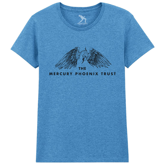 Mercury Phoenix Trust | Vintage Logo Sapphire Ladies T-Shirt