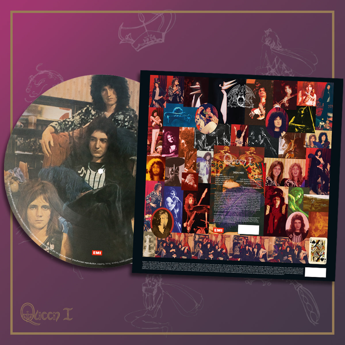 Queen - Queen 1 Picture Disc Vinyl