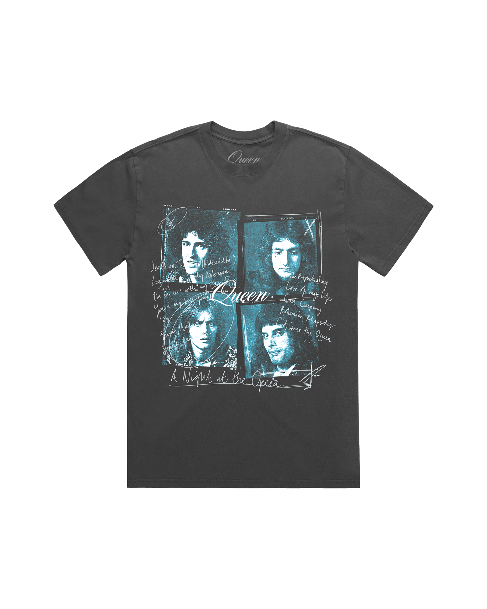 A Night At The Opera | Film Faded Black T-Shirt