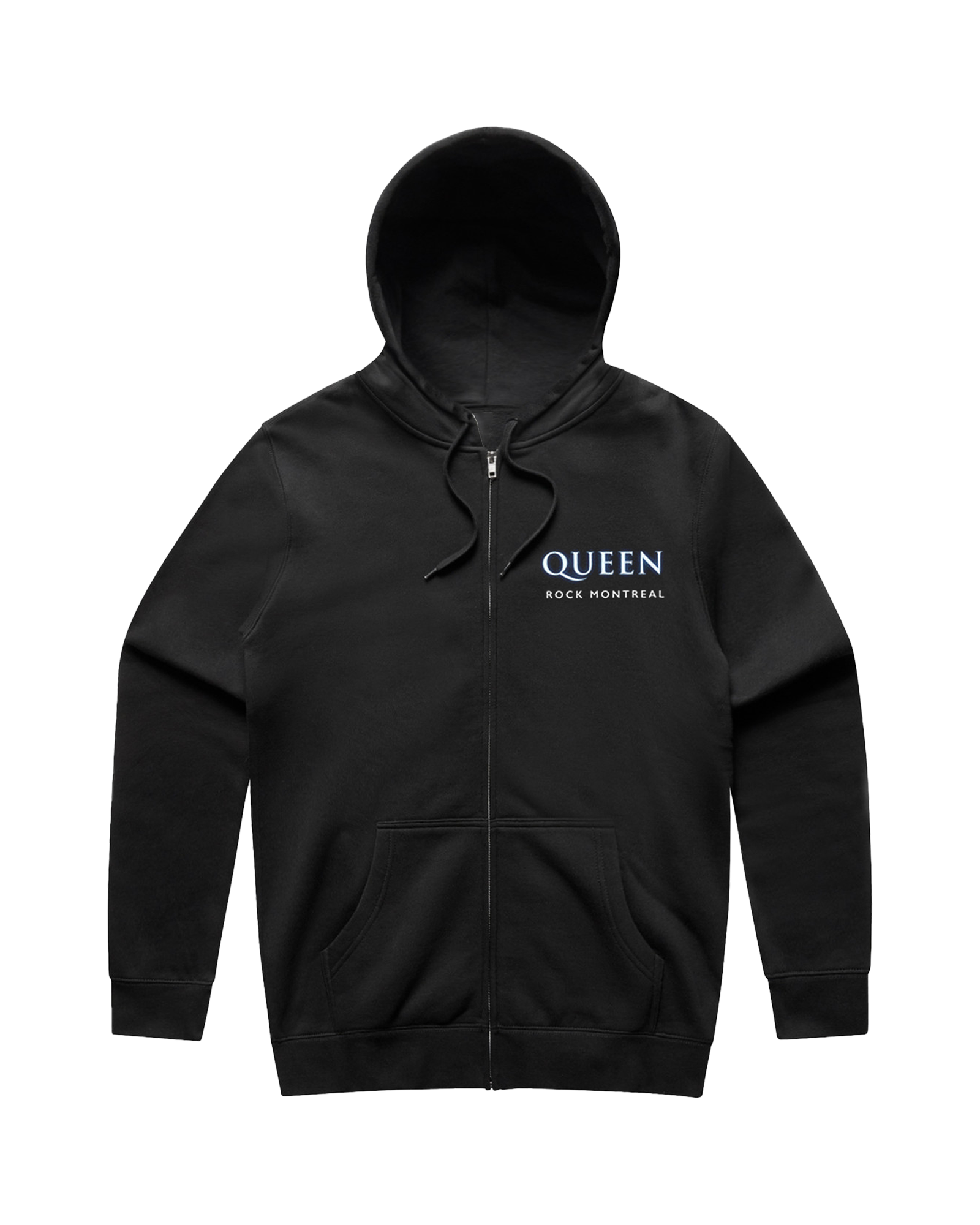 Rock Montreal | Zip-Up Black Hoodie