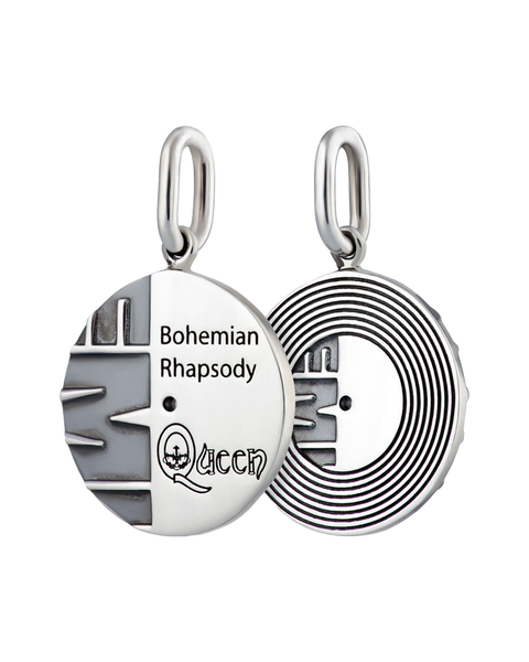 Bohemian Rhapsody Vinyl | Sterling Silver Charm