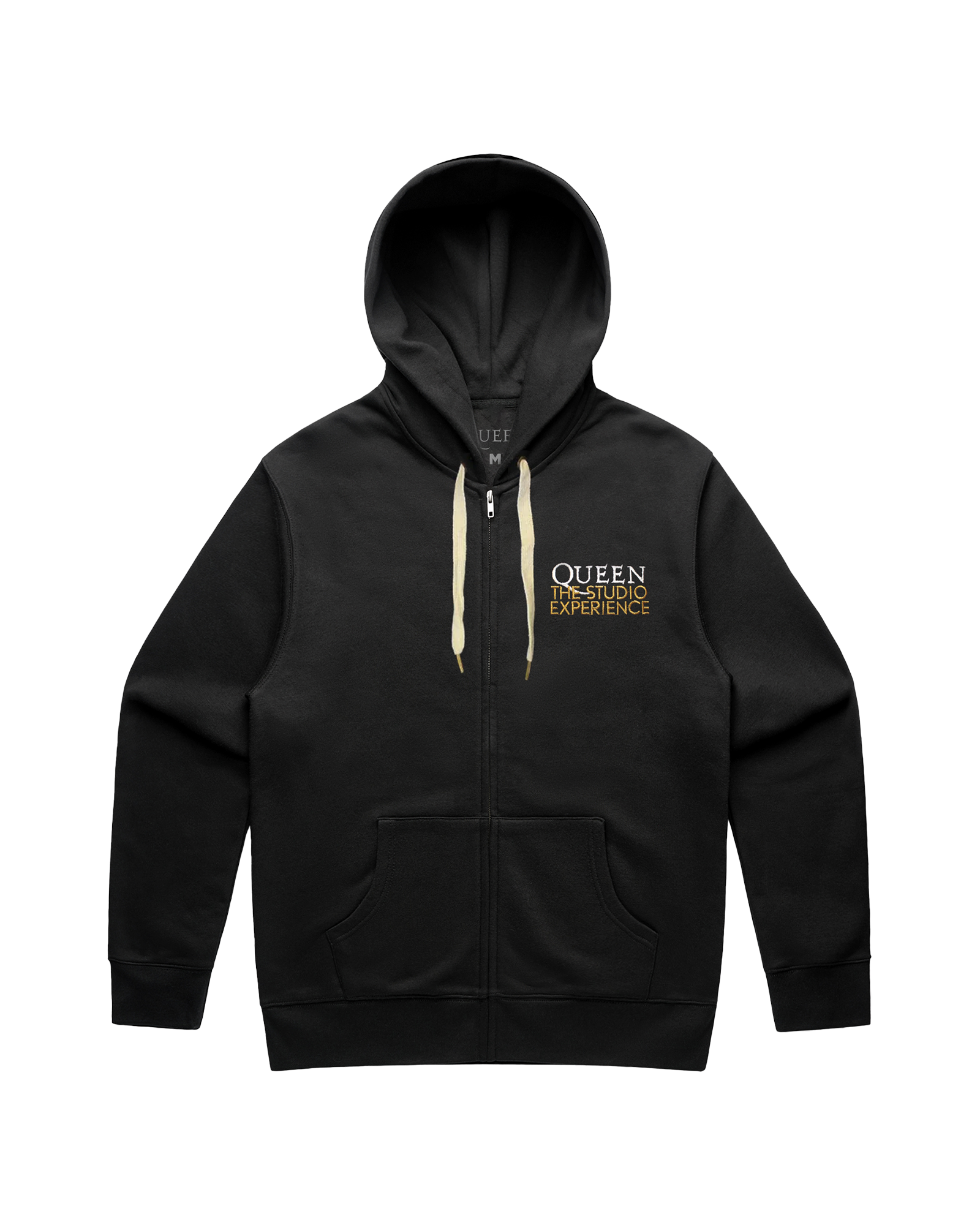 The Studio Experience Logo | Zip-UP Black Hoodie