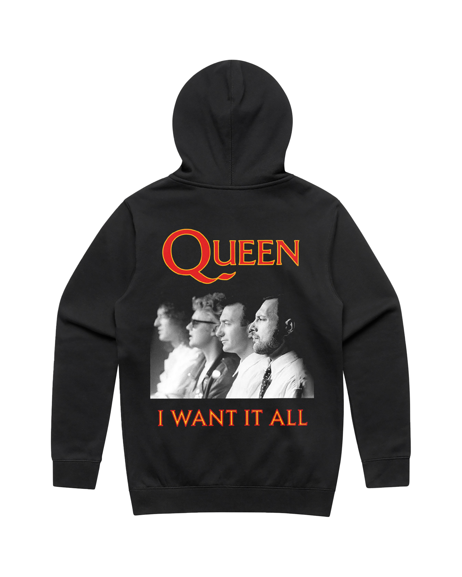 The Miracle I want It All | Zip-Up Black Hoodie