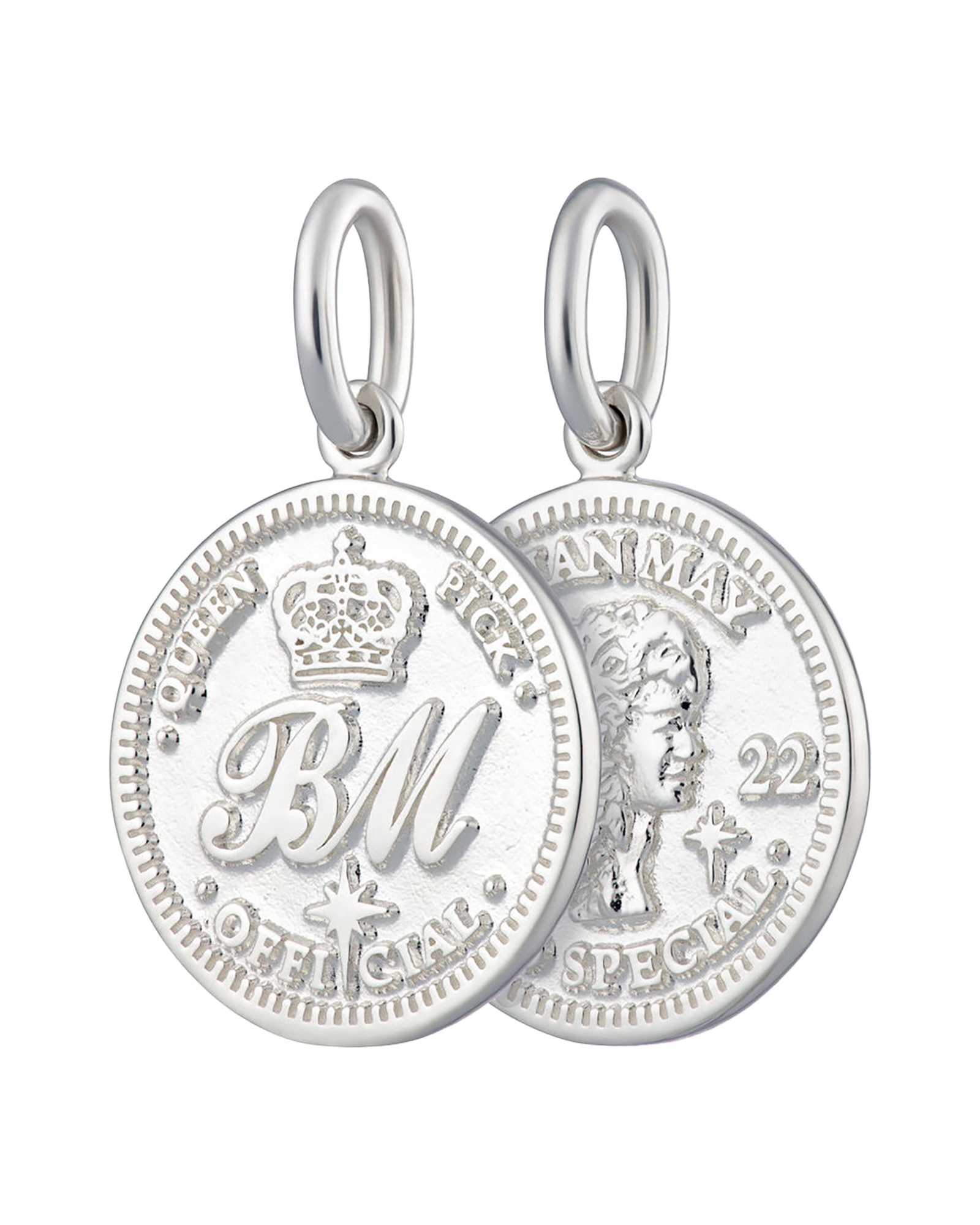 Brian May Sixpence | Sterling Silver Charm