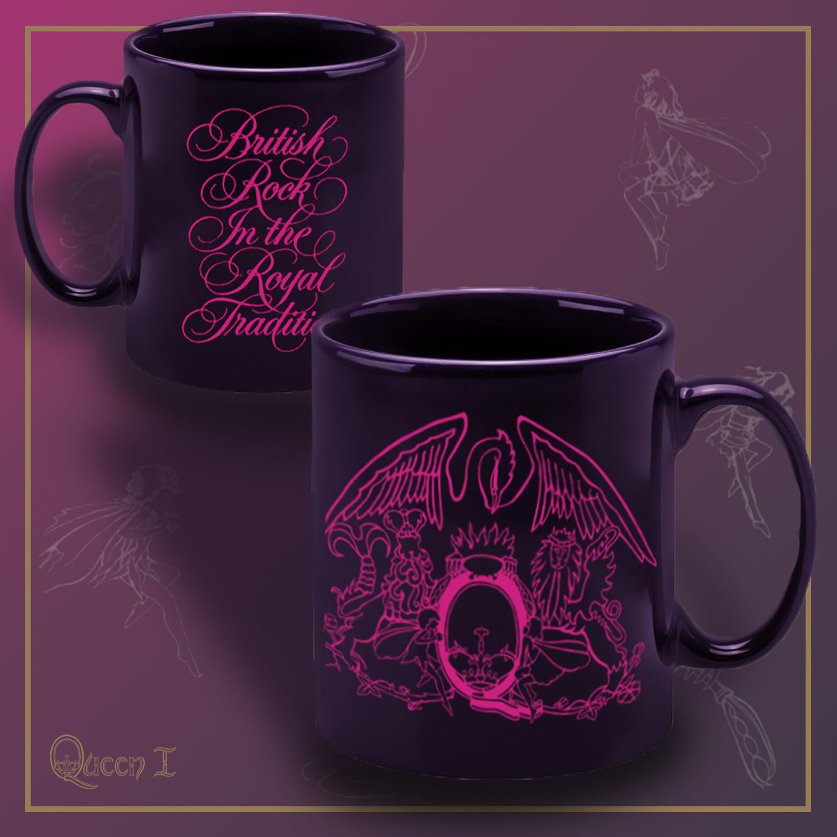 Queen - British Rock In The Royal Tradition Mug