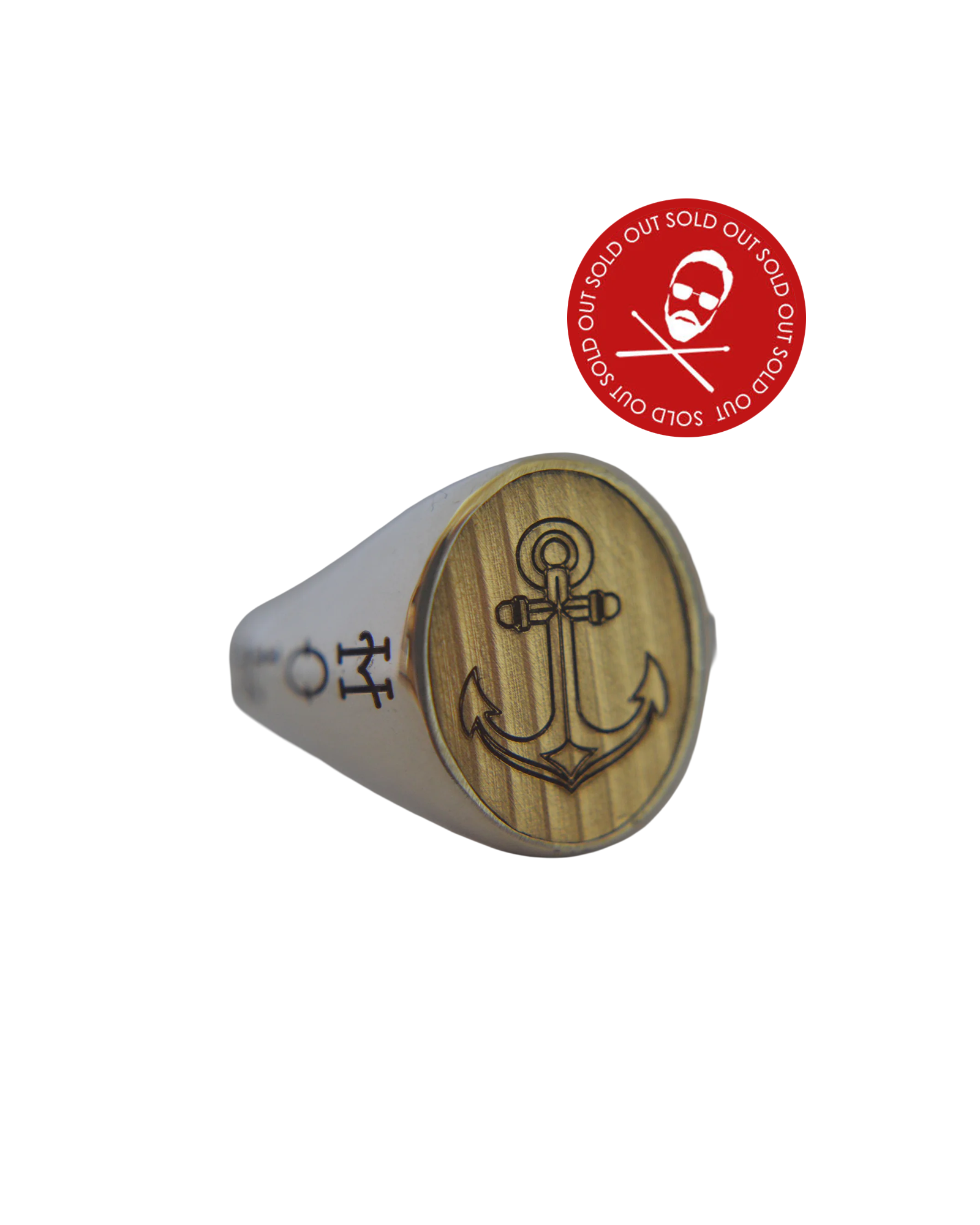 Hold Fast Large Signet Ring