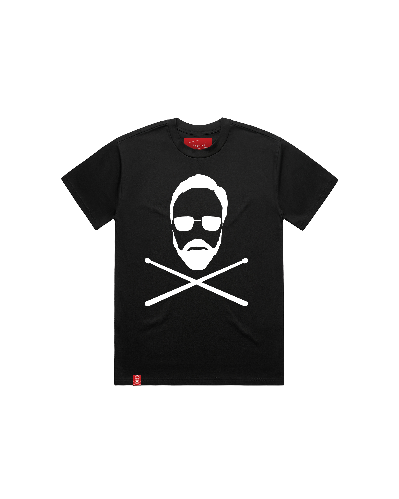 Full Front Print | Black T-Shirt